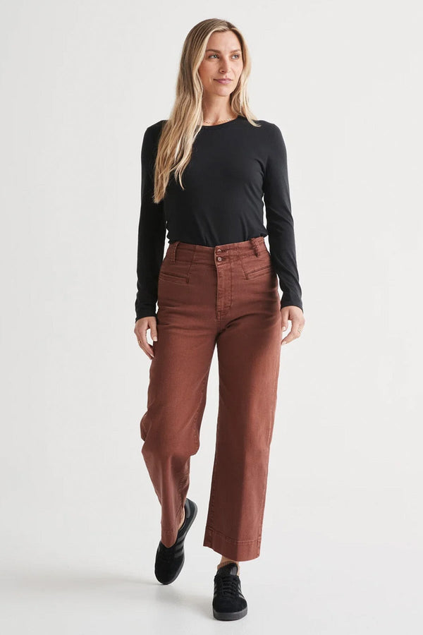 luxtwill high rise pant | copper