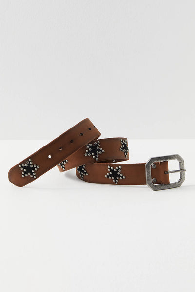 その他 TEN STUDS BELT 36 BROWN NOVA WESTERN BELT | John Varvatos