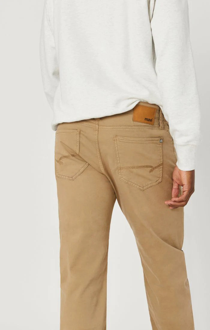 zach british khaki twill pants