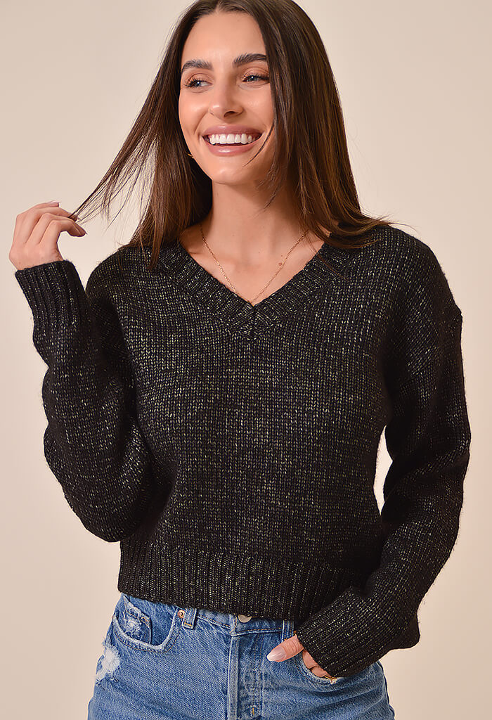 houston sweater | black