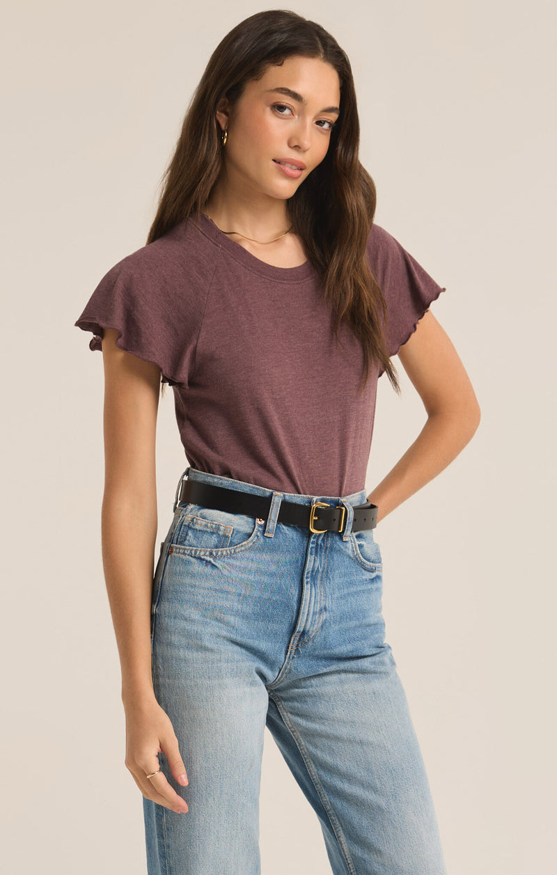 abby flutter tee | more colors