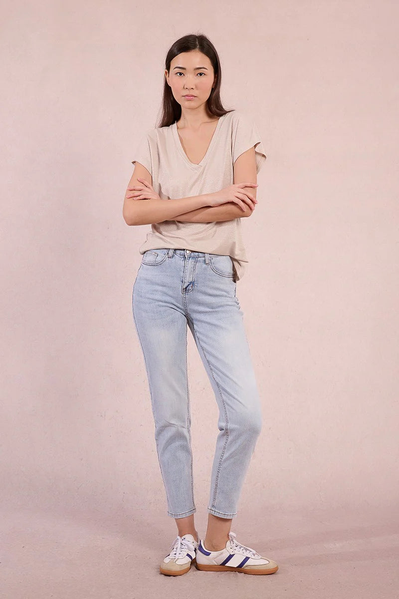 touch of lurex top | 2 colors