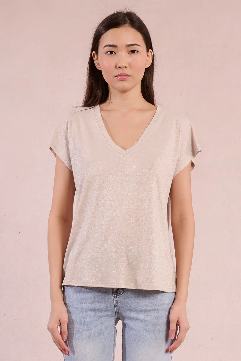 touch of lurex top | 2 colors