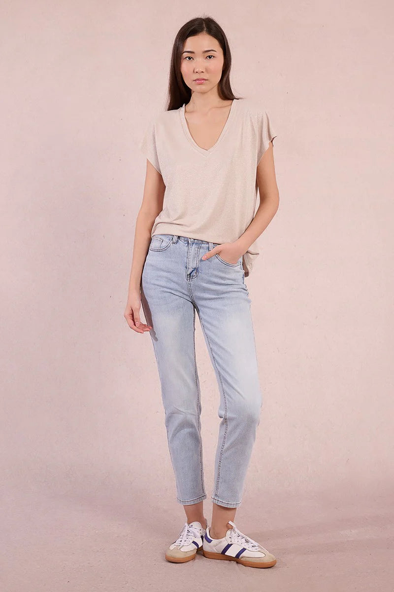 touch of lurex top | 2 colors
