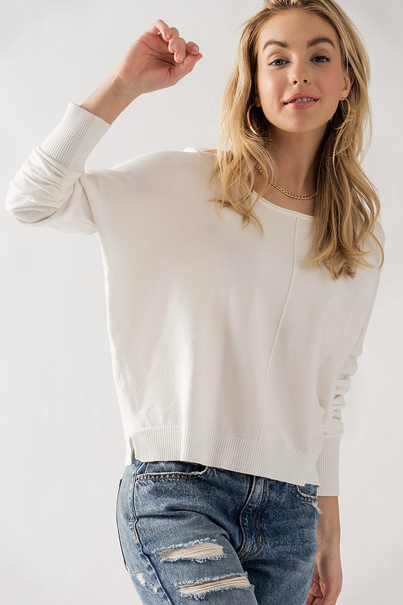 soft knit essential sweater | more colors