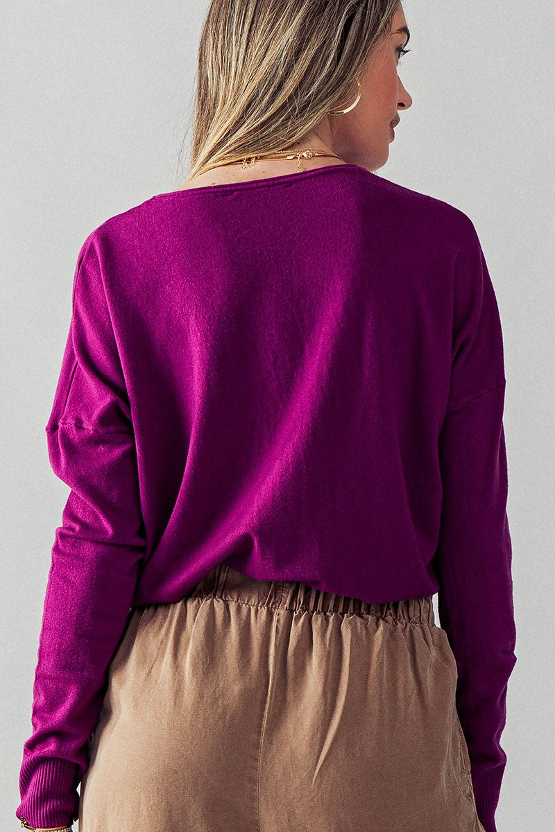 soft knit essential sweater | more colors