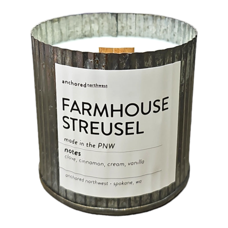 rustic farmhouse soy candle | more