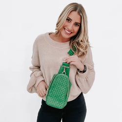 waverly woven sling bag | more colors