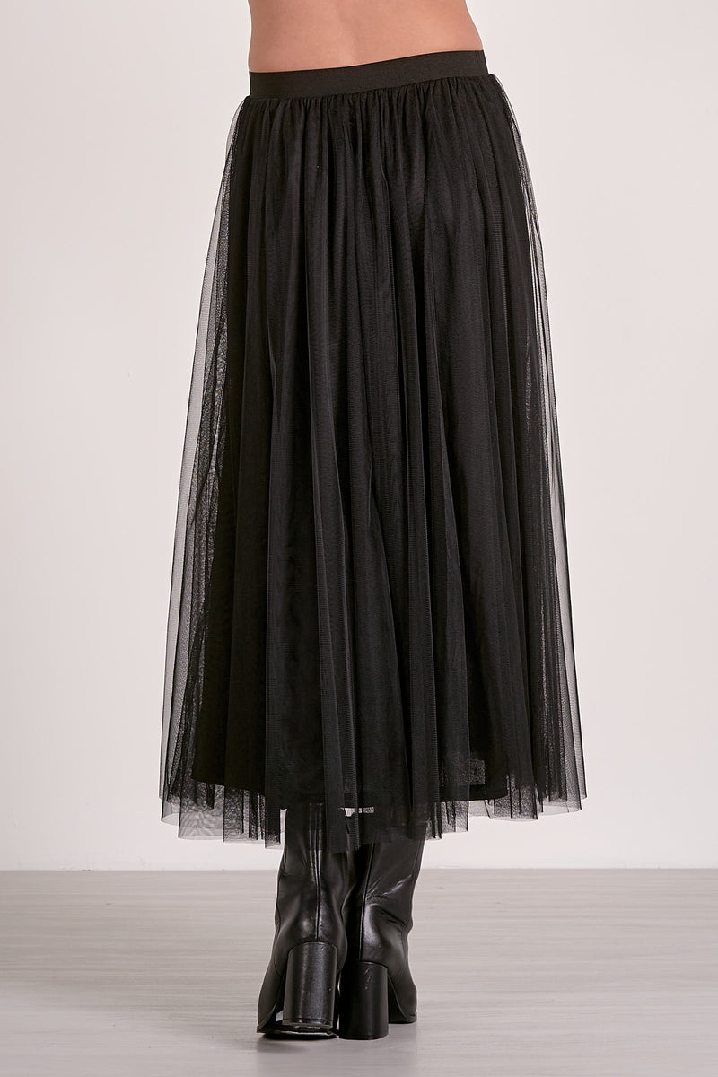 tulle skirt | black