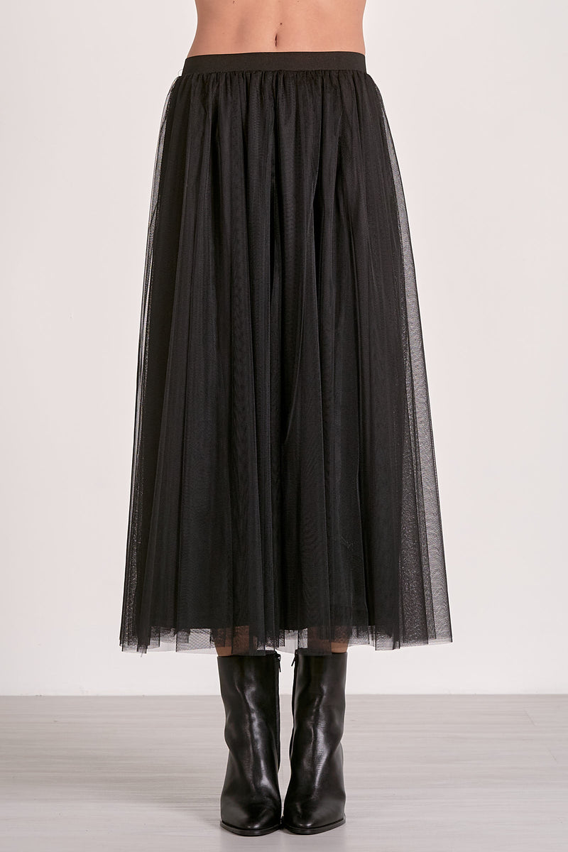 tulle skirt | black