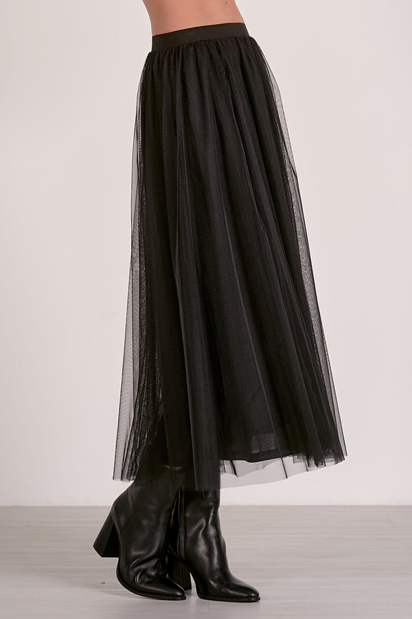 tulle skirt | black