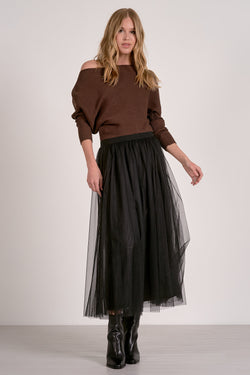 tulle skirt | black