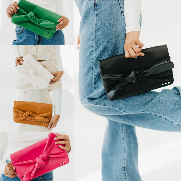 billie bow clutch crossbody | more