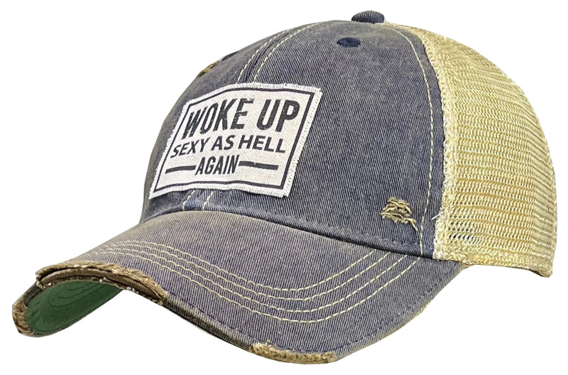 distressed trucker cap | more