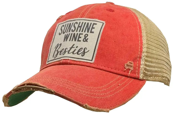 distressed trucker cap | more