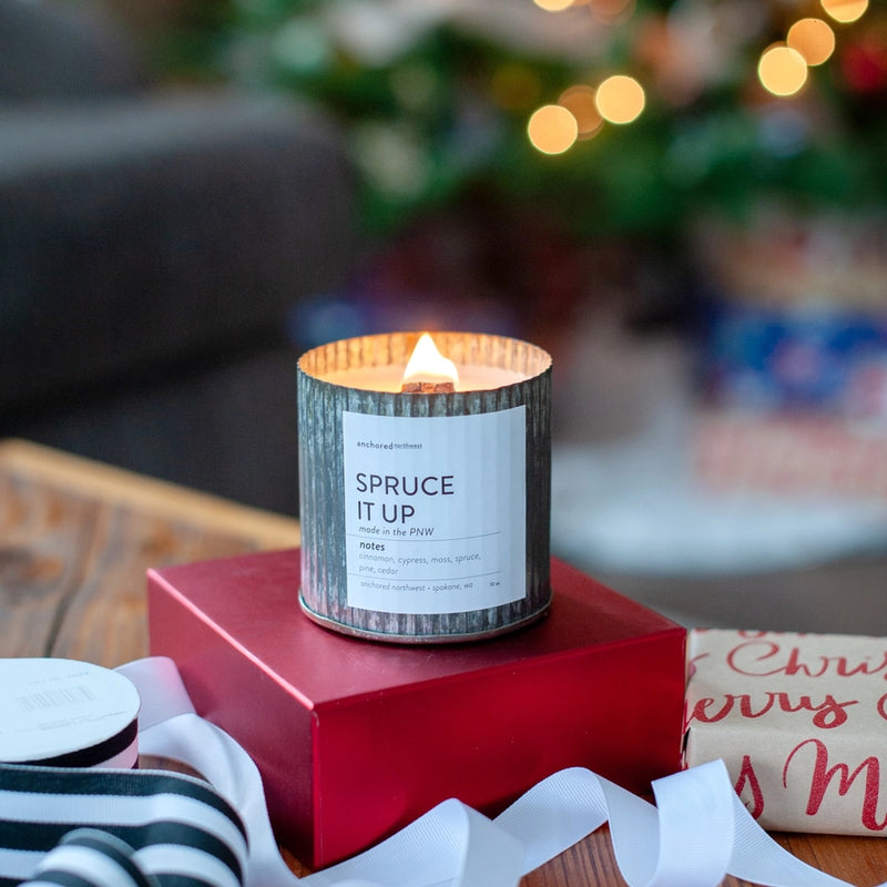 rustic farmhouse soy candle | more