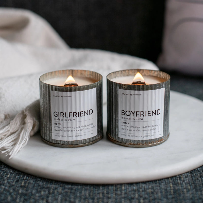 rustic farmhouse soy candle | more