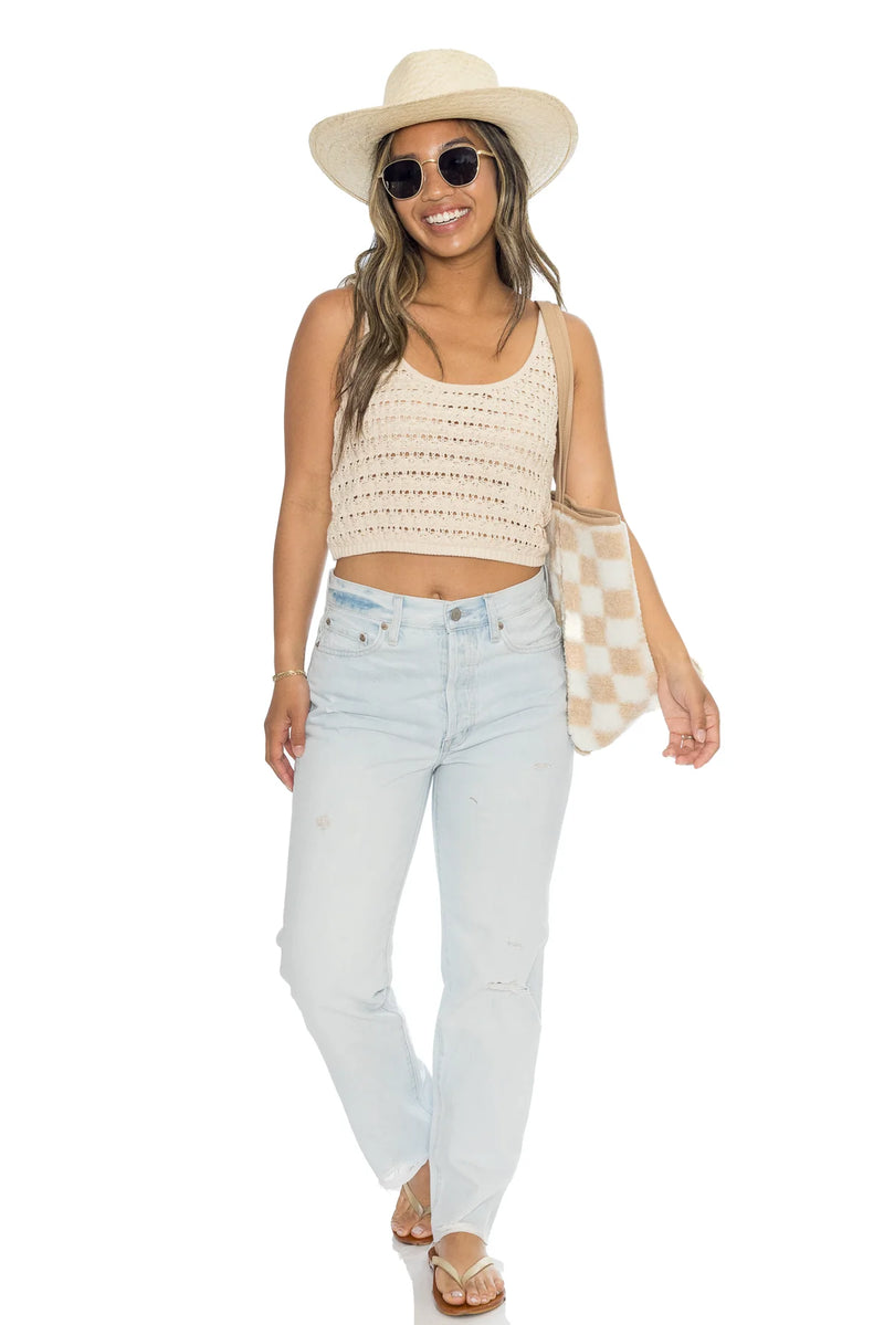 hot shot crochet tank | more colors