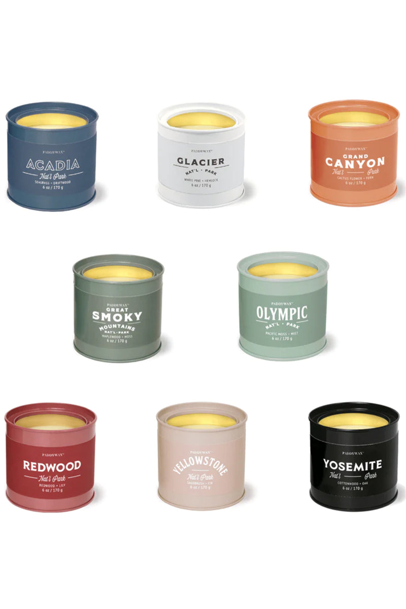 national park candles | more