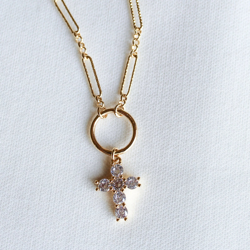 denise necklace | gold filled