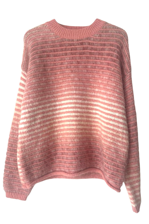rio pink ombre sweater