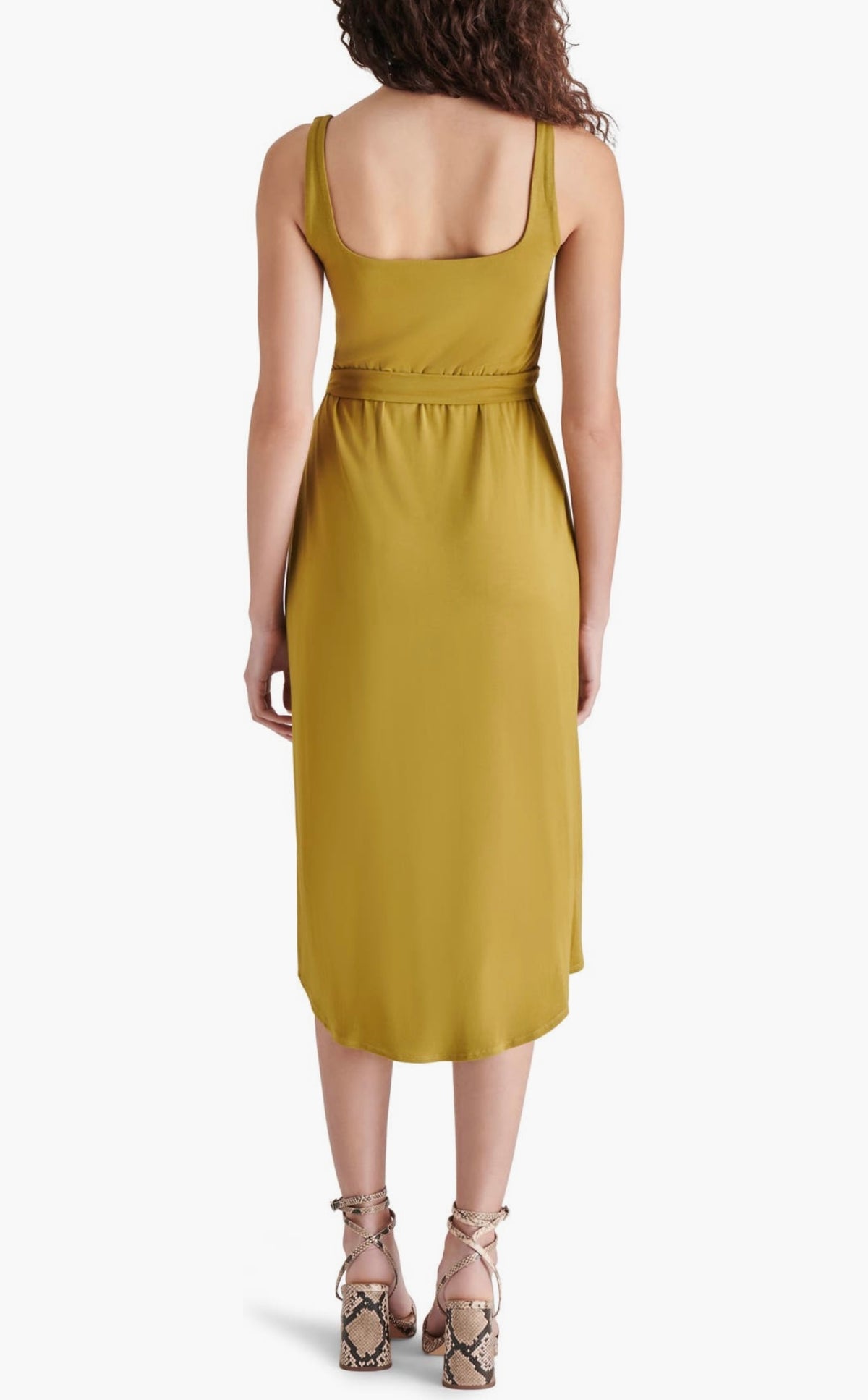 modern renewal eco tie dress rhea side tie dress