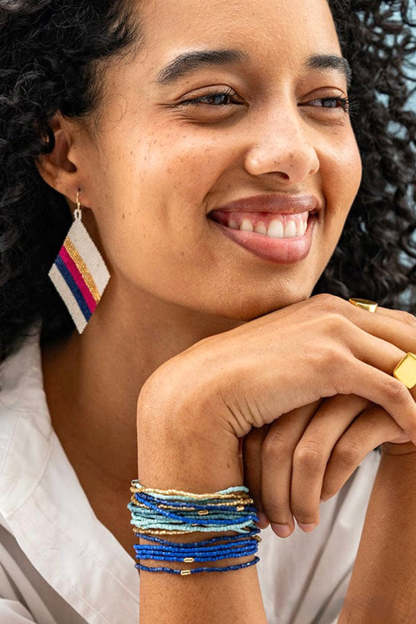 chelsea luxe beaded bracelet set | more colors
