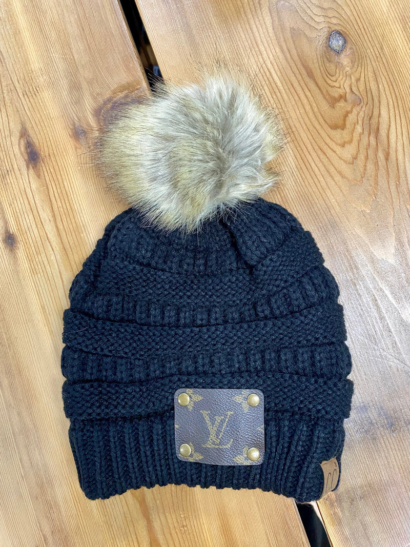 Re-Purposed Lv Patch Beanie