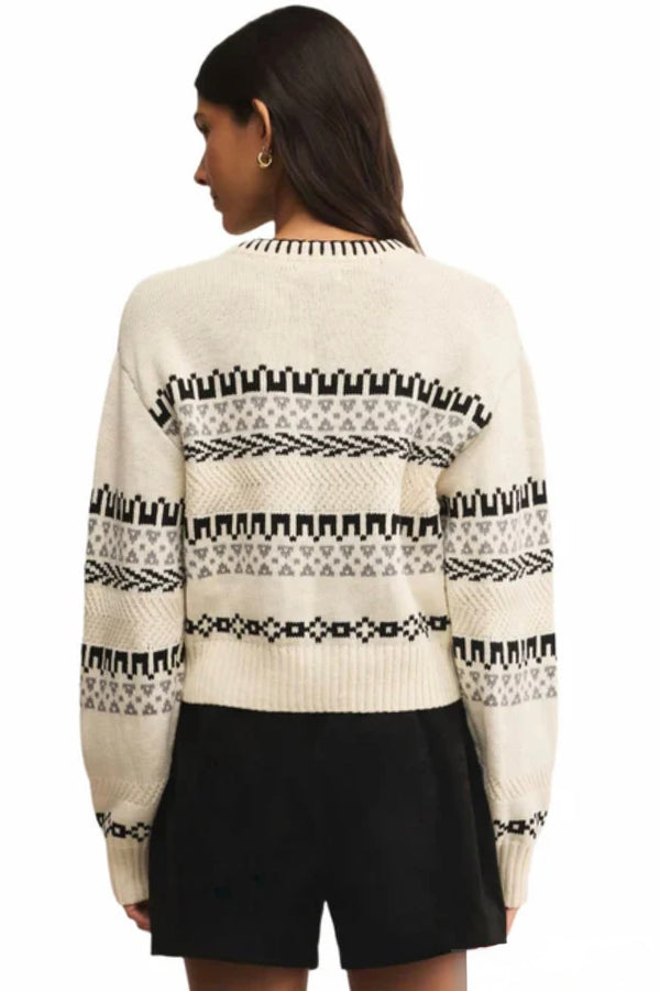perci sweater | crystal