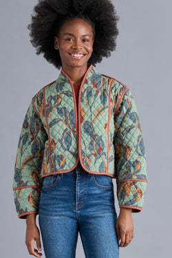 adalynn jacket | dark sage