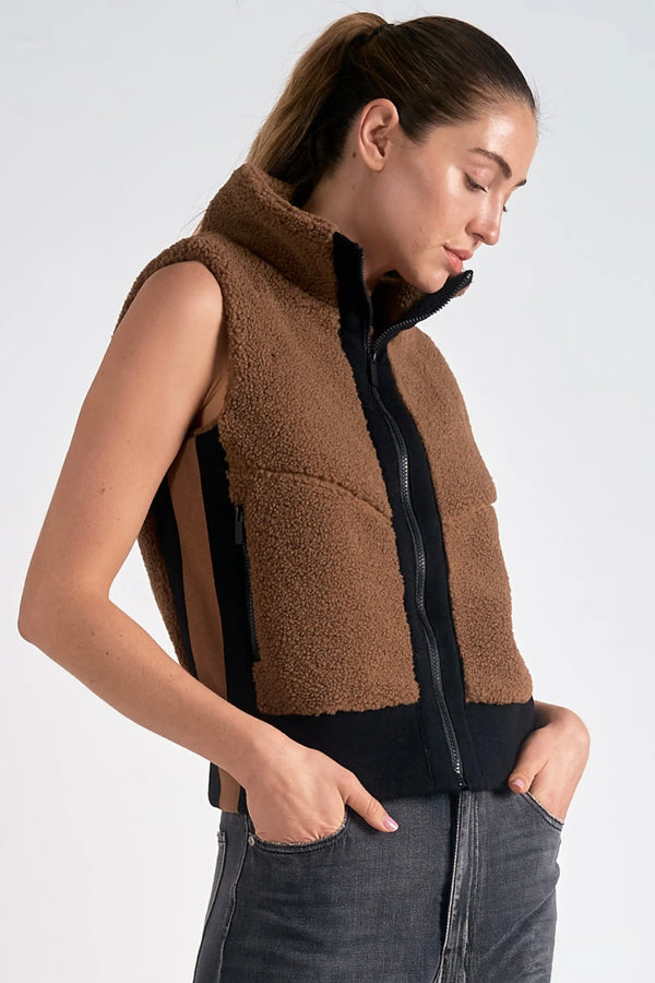 vancouver sherpa vest | coco