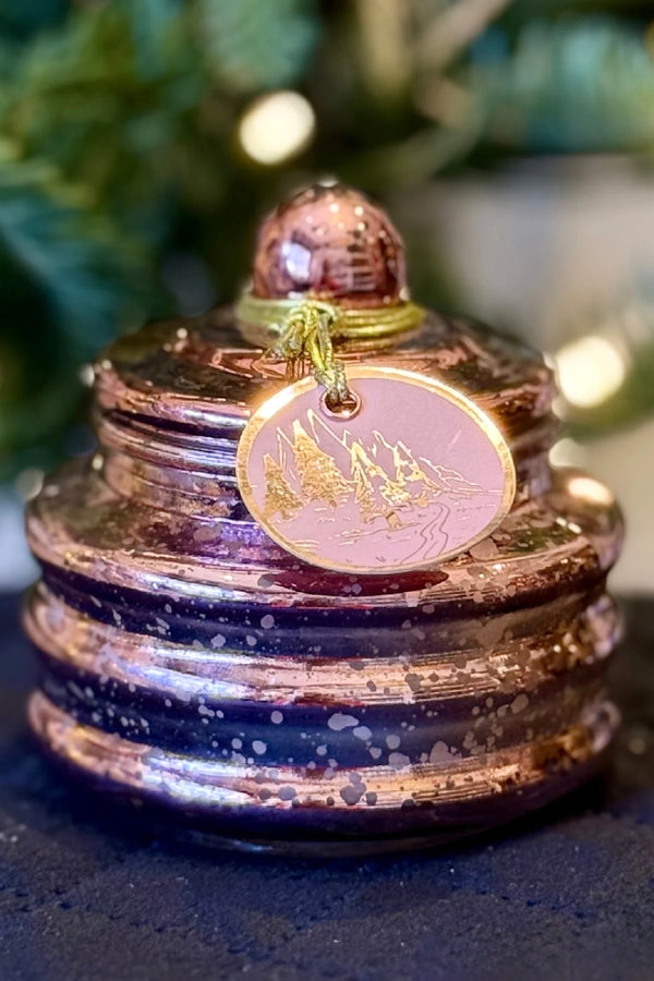 mercury beam candle | pink peppermint