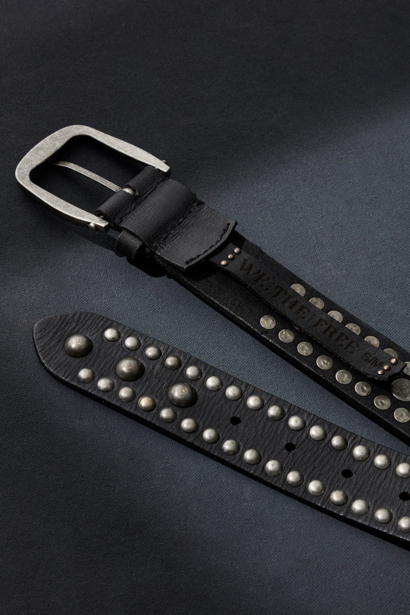 sola stud belt | black