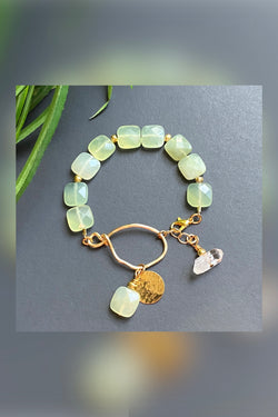 jade & serpentine bracelet