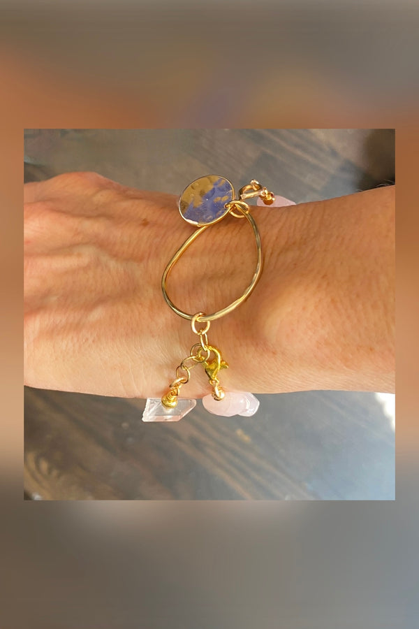 rose quartz bracelet
