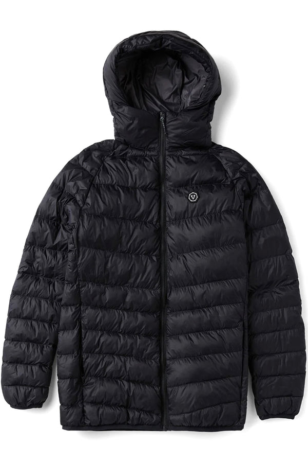 pacific packable eco puff jacket | black