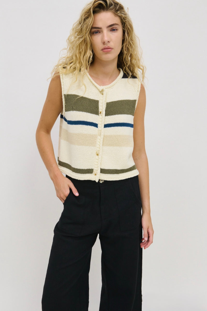 raya stripe vest