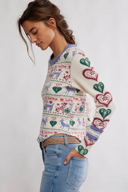 blissful thermal top | snowdrop