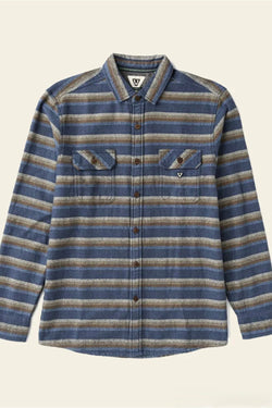 descanso flannel | blue