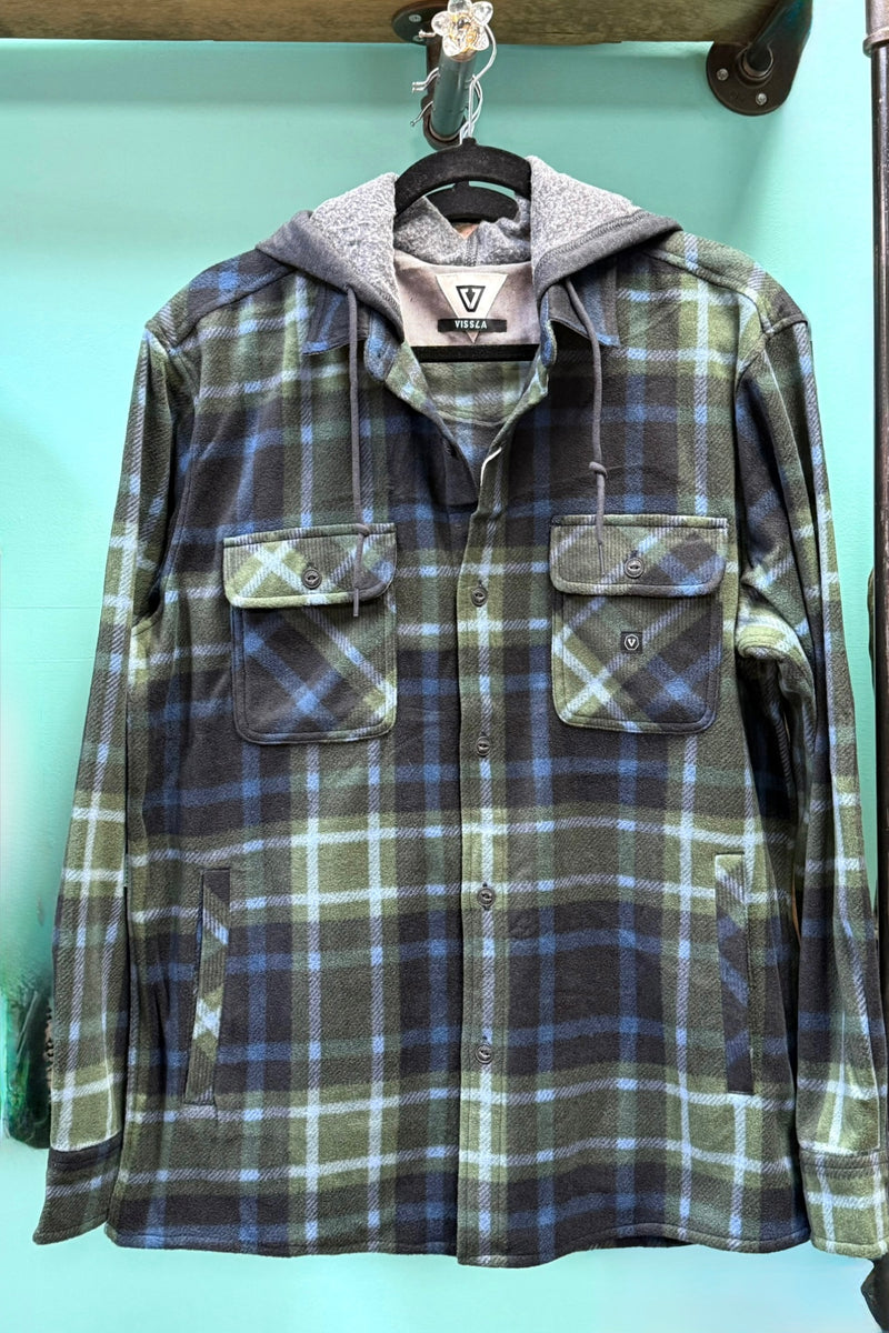 eco-zy shirt jacket | emerald blue