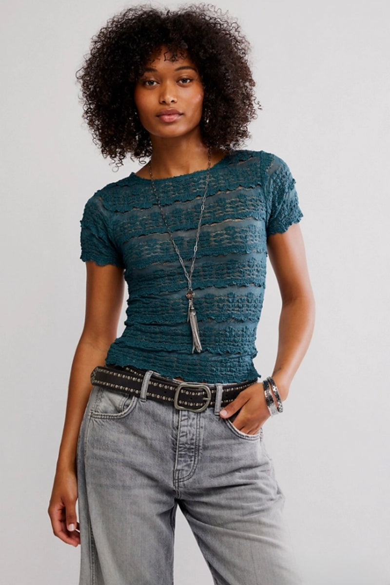 angelina lace top | seamoss