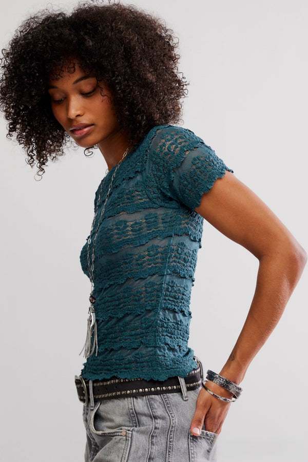 angelina lace top | seamoss