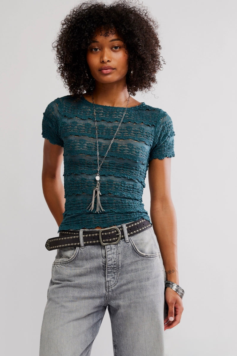 angelina lace top | seamoss