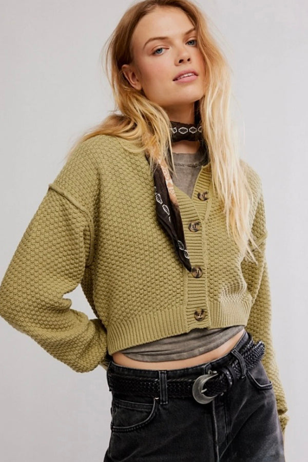 lila whispering willow cardi