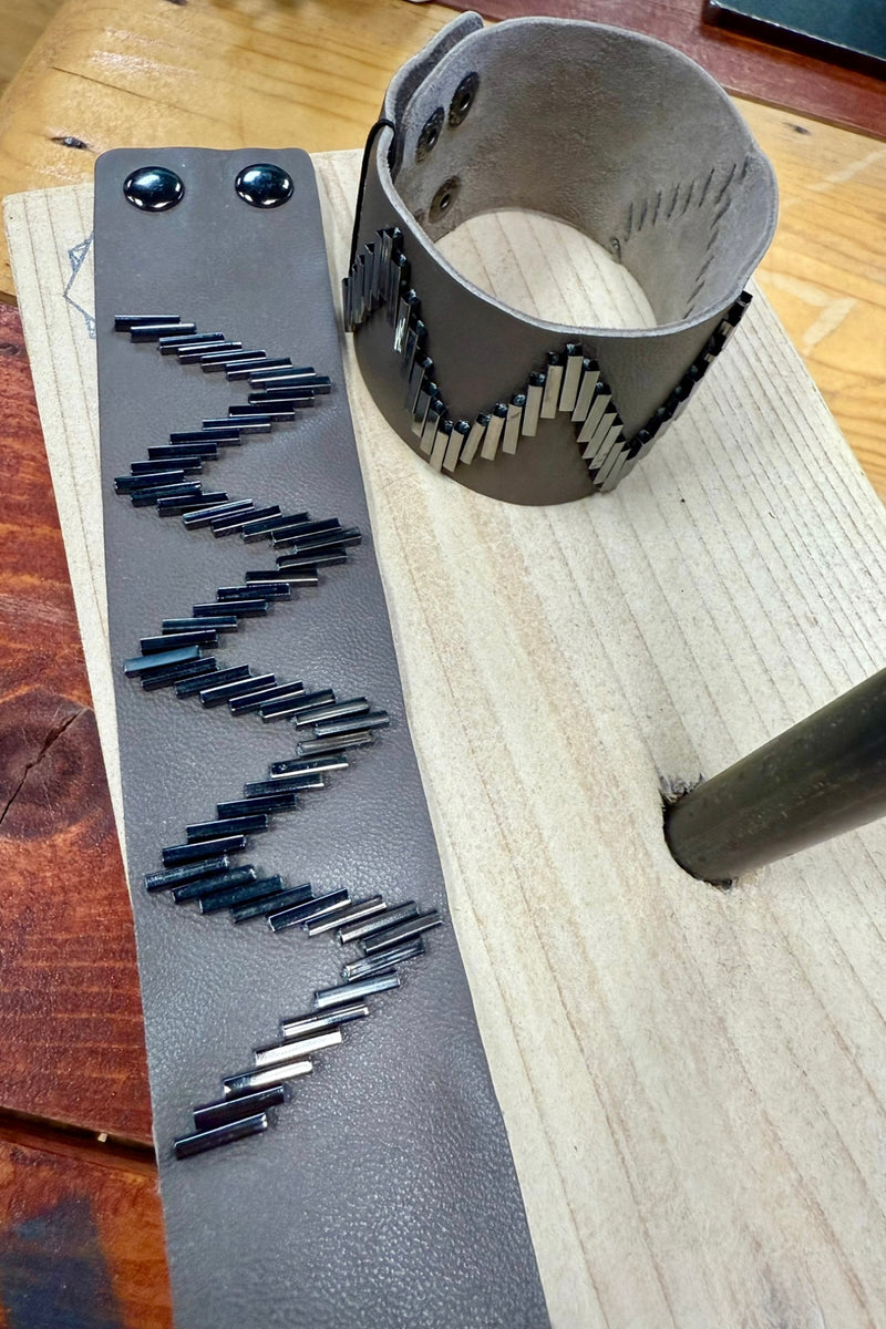 bugle bead design bracelet