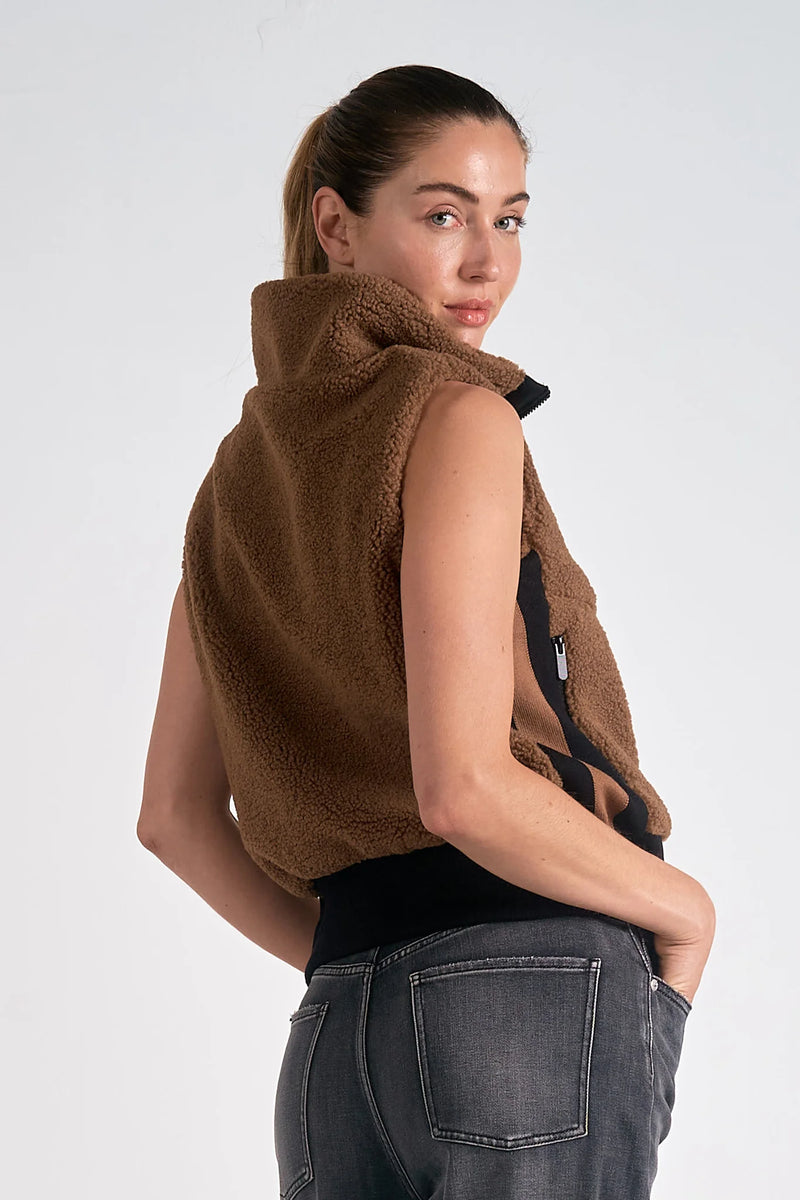 vancouver sherpa vest | coco