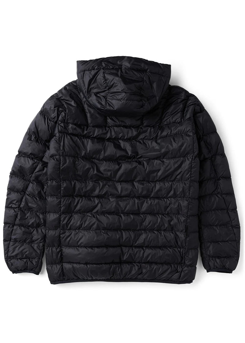 pacific packable eco puff jacket | black