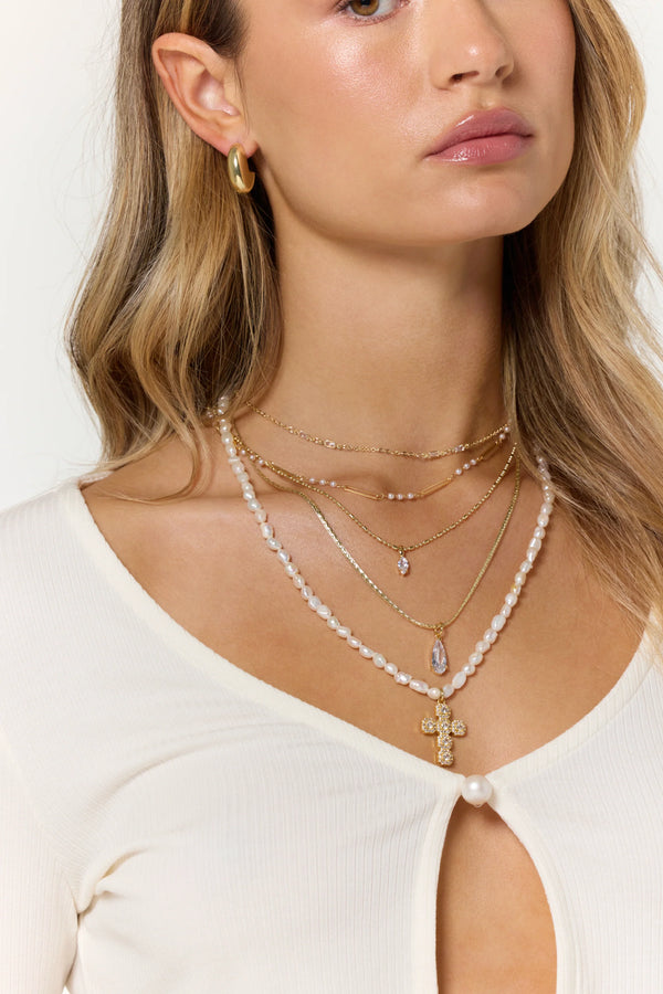 pelly layer necklace