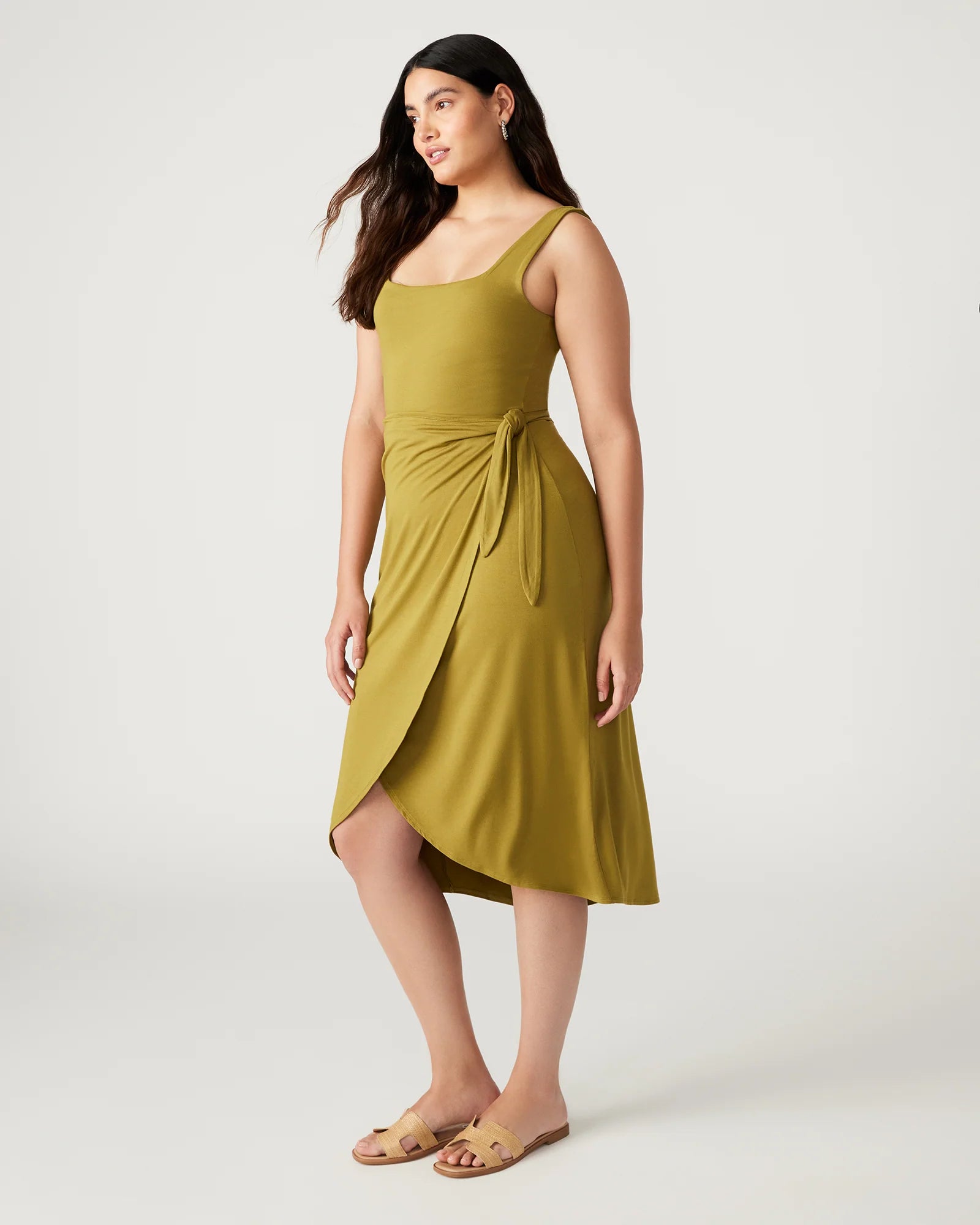 steve madden green dress Strada Dress