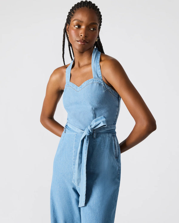artie halter jumpsuit | bijou blue